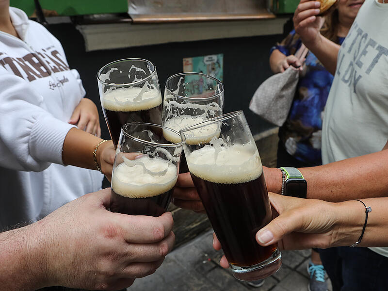 Bamberg; Sandkirchweih Samstag mit Jugend-FischerstechenDer Sandkerwa-Samstag in Bildern