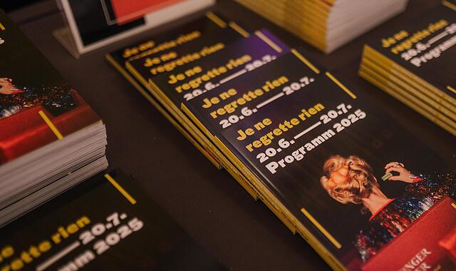 Der Kissinger Sommer trägt 2025 das Moto „Je ne regrette rien“. Der Kissinger Sommer trägt 2025 das Moto „Je ne regrette rien“.