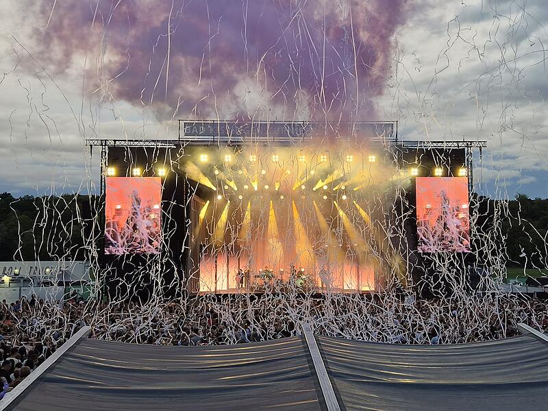 Wincent Weiss beim Open Air in Bad Kissingen