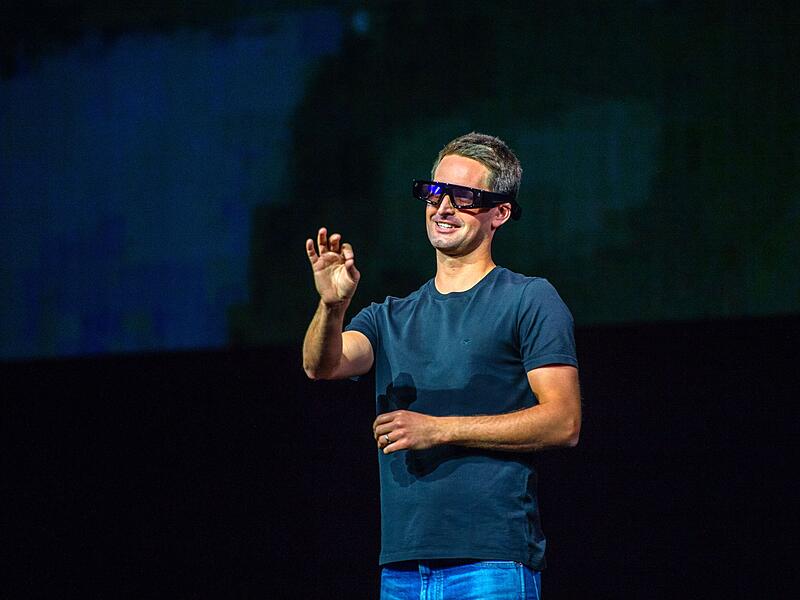 Brille von Snapchat