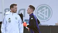 Julian Nagelsmann und Marc-André ter Stegen Julian Nagelsmann und Marc-André ter Stegen