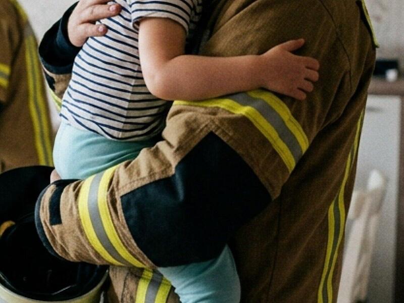Effeltrich: Feuerwehr muss Kleinkind aus misslicher Lage befreien