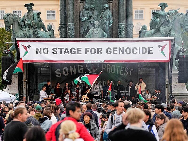 70. Eurovision Song Contest - Protest
