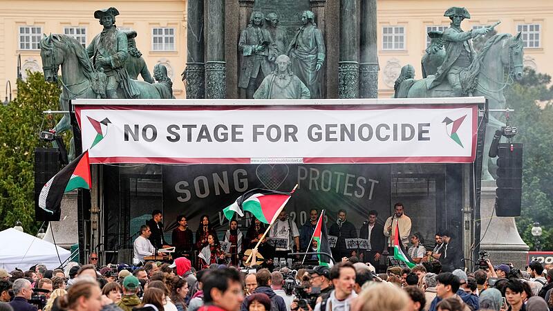 70. Eurovision Song Contest - Protest