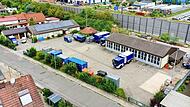 Auf dem Gel&auml;nde des THW in Baiersdorf zwischen K&ouml;nigsberger Stra&szlig;e und Autobahn 73 (hinter der L&auml;rmschutzwand) geht es eng zu. Im Moment werden Pl&auml;ne angedacht, einen Neubau mit einem Brand- und Katastrophenschutzzentrum des Landkreises Erlangen-H...