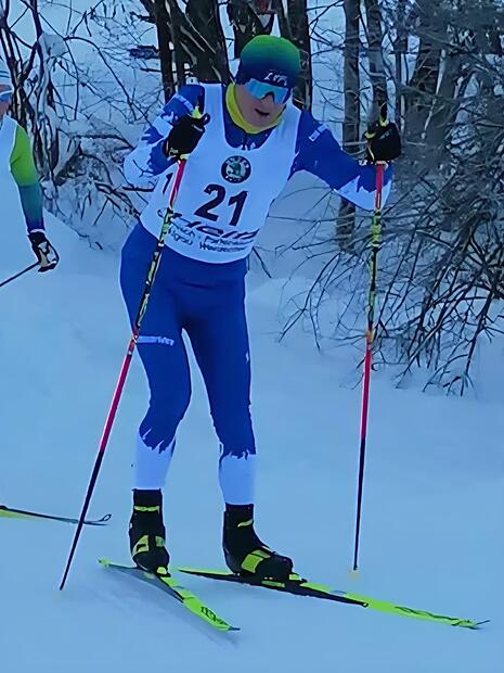 Der M&ouml;nchr&ouml;dener Viktor Renner wurde in der Staffel deutscher Meister.