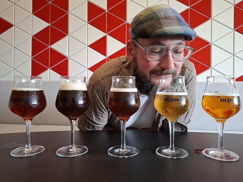 Dennis Kort Der Biersommelier und Brauer Dennis Kort hat ein unglaubliches feines Näschen.