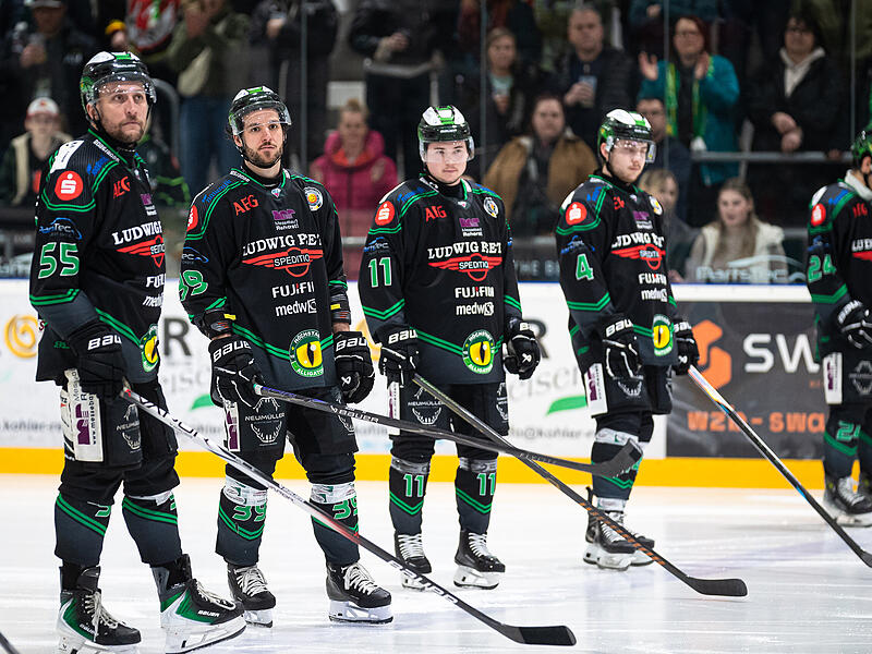 "Nach zwei Dritteln waren wir die bessere Mannschaft", sagt H&ouml;chstadts Verteidiger Jake Fardoe (links). Er und seine Alligators unterlagen nach engagiertem Auftritt den Hannover Scorpions.
