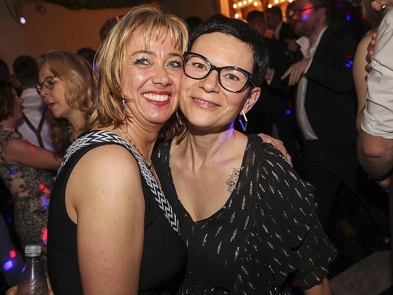 Beim Bauernball in der Kulmbacher Stadthalle tanzten und feierten die Gäste bis tief in die Nacht.2023 Kulmbacher Bauernball