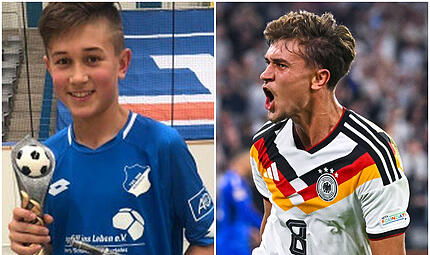 Tom Bischof wurde 2019 beim VR-Bank-Junior-Soccer-Cup in Coburg als wertvollster Spieler ausgezeichnet. Zuletzt führte er das DFB-Team zum Sieg gegen Serbien. Tom Bischof wurde 2019 beim VR-Bank-Junior-Soccer-Cup in Coburg als wertvollster Spieler ausgezeichnet. Zuletzt führte er das DFB-Team zum Sieg gegen Serbien.