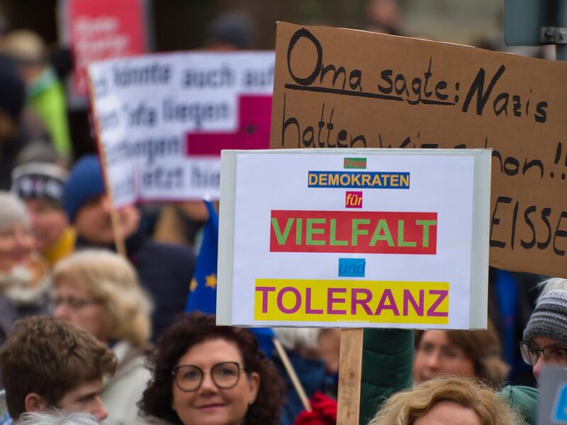 Demo f&uuml;r Demokratie in ForchheimDemo f&uuml;r Demokratie in Forchheim