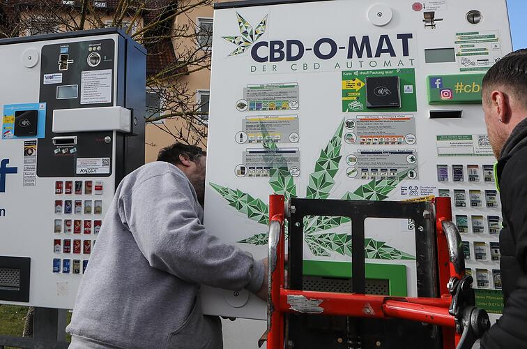 In Forchheim gibt es jetzt CBDAutomaten Wie die Produkte wirken