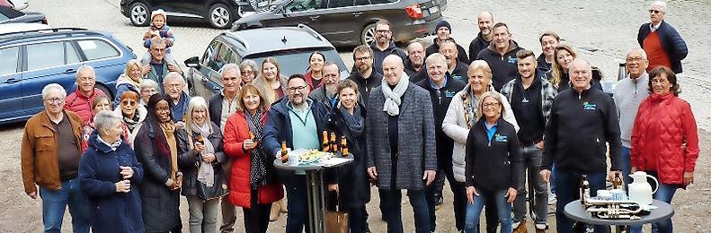 Zahlreiche Gratulanten erschienen zu Gerald Brehms letztem Geburtstag als Bürgermeister.