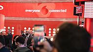 Vodafone-Messestand beim MWC