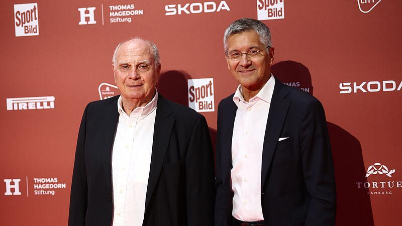 Uli Hoene&szlig; und Herbert Hainer