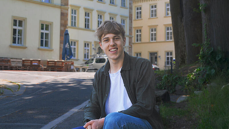 Traumnote 1,0: Niklas Kremer hat sein Abi am E.T.A. Hoffmann-Gymnasium mit Bestnoten bestanden.