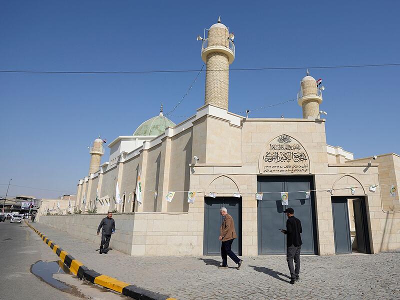 Wiedereröffnung der Großmoschee in Mossul