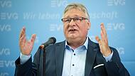 Der EVG-Vorsitzende Martin Burkert