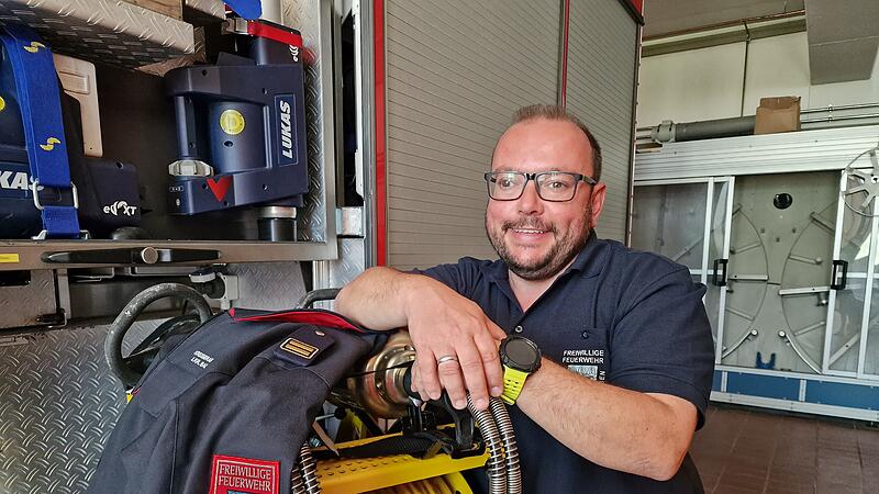 Ariel Karwacki ist seit Kindheitstagen bei der Feuerwehr. Nun &uuml;bernimmt er als Kreisbrandmeister Verantwortung f&uuml;r die Wehren im Markt Burkardroth.