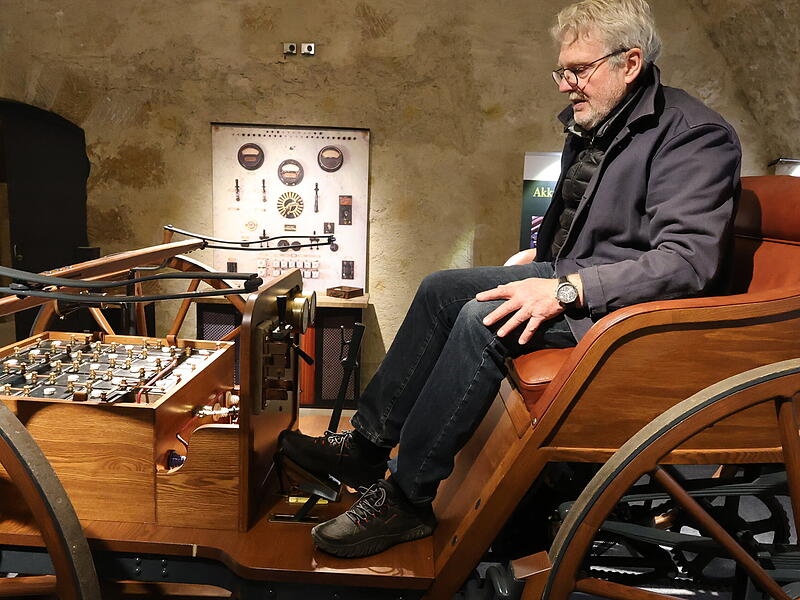 Coburger Pionier: Rekonstruktion des ersten Elektrowagens