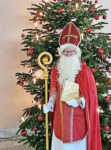 Achim Bock als Nikolaus. Achim Bock als Nikolaus.