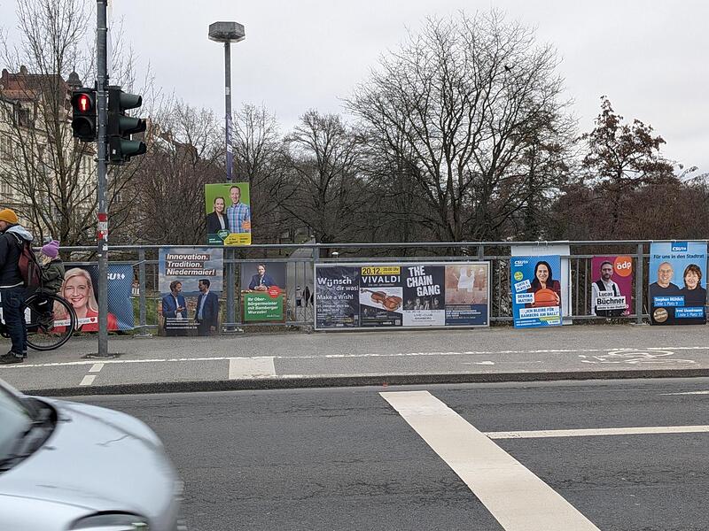 Plakate Kommunalwahl Bamberg 2026