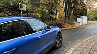 An dieser Engstelle im Forstweg kommt es öfter zum Stau.