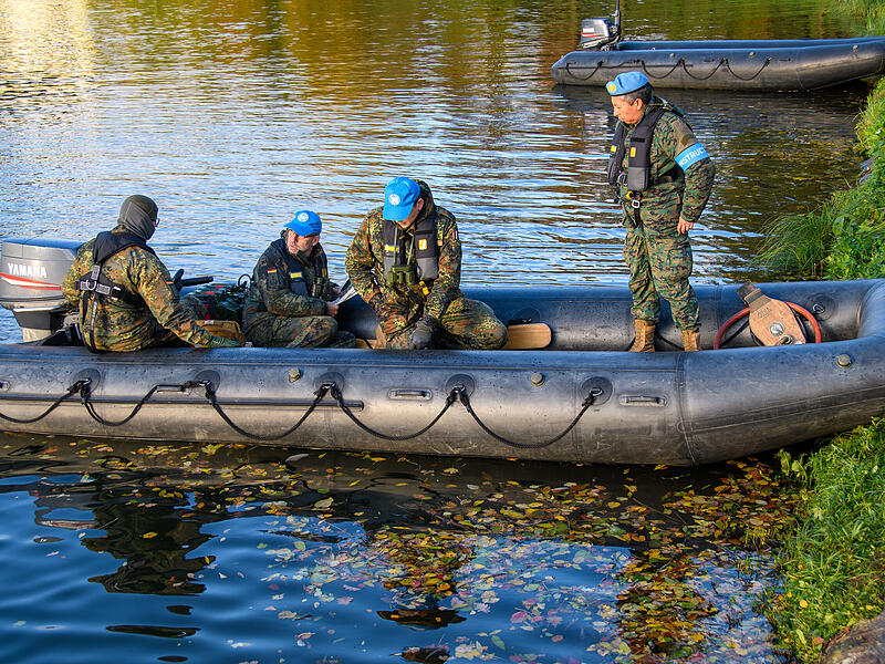 Übung Militärbeobachter der Vereinten Nationen