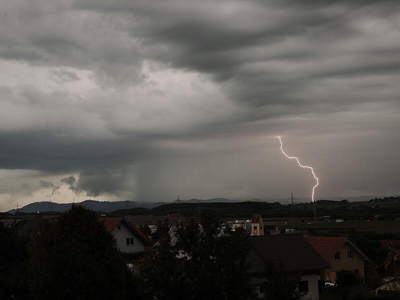 Gewitter in Bayern