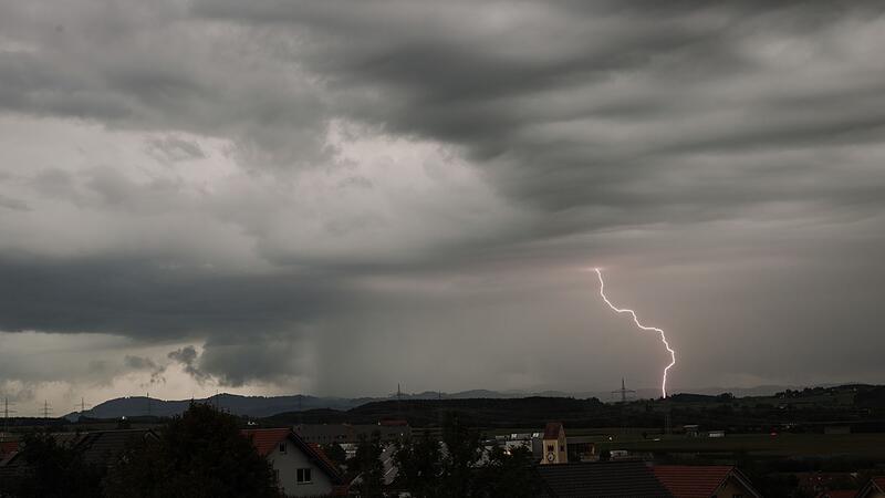 Gewitter in Bayern