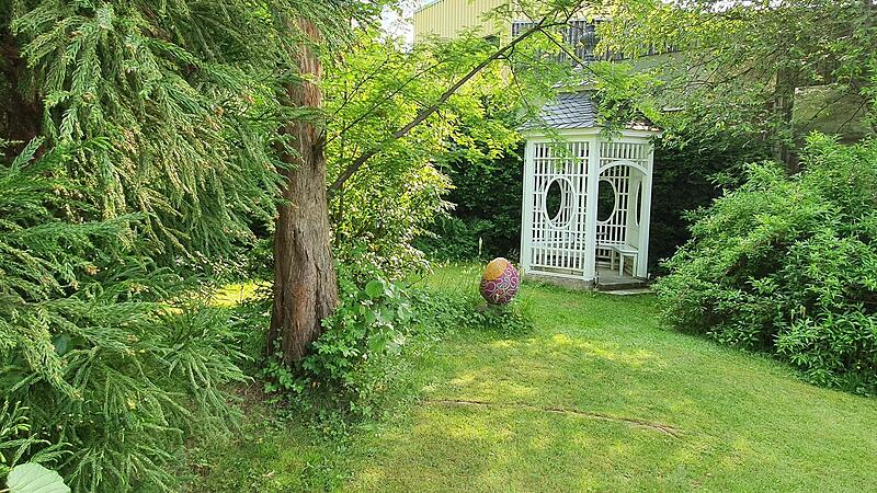 Gr&uuml;ne Oase: Garten der Kobers in Steinwiesen