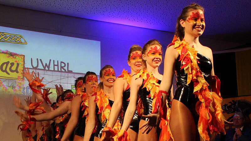 Die Heubacher Showtanzgarde bei ihrem Aufritt in der Faschingssaison 2020. Dann kam die Corona-Zwangspause.