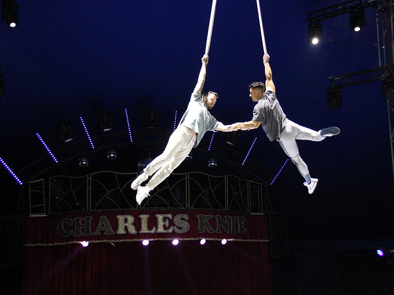 Blick hinter die Kulissen beim Zirkus Charles Knie