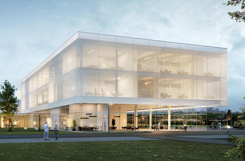 Entwurf für das künftige Kreativforum des Innovationsparks