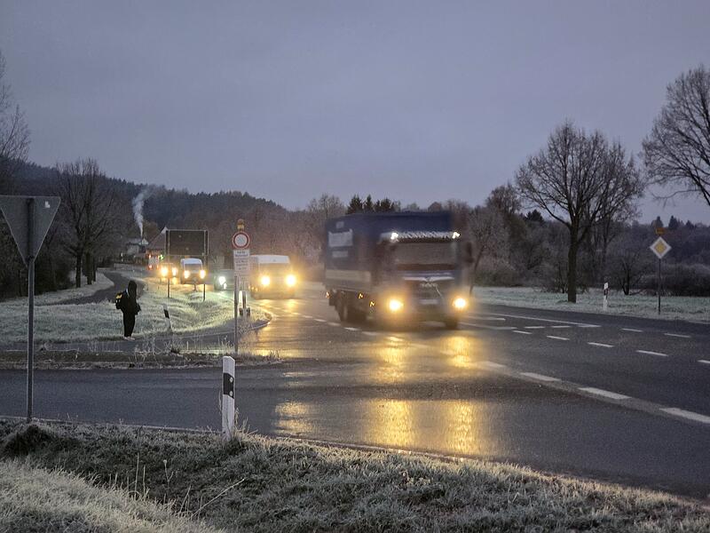 Reckeneusig Schulbus Haltestelle