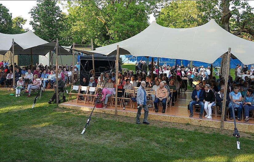 Das Kultur-Sommer-Quartier erfreut sich regelmäßig guter Besucherzahlen.Forchheim & Fränkische Schweiz