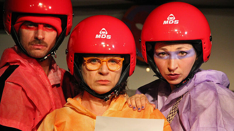 Valentin Bartzsch, Ursula Gumbsch und Aline Joers (v. l.) wollen die Welt retten.