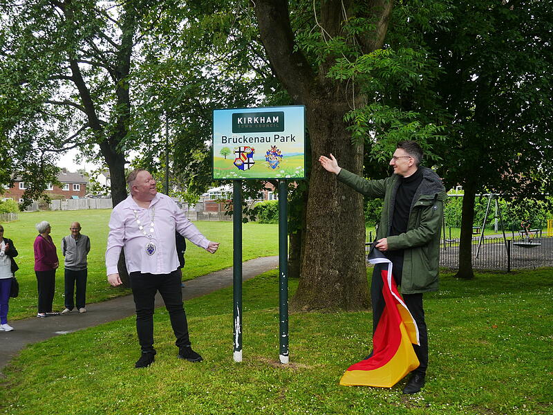 Br&uuml;ckenau Park in Kirkham