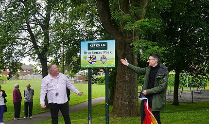 Br&uuml;ckenau Park in Kirkham