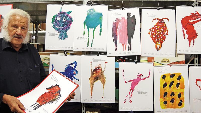 Ingo Cesaro freut sich über das gute Gelingen des neuen Grafik-Text-Kalenders „Unerschütterlich“. Ingo Cesaro freut sich über das gute Gelingen des neuen Grafik-Text-Kalenders „Unerschütterlich“.