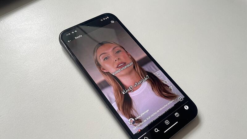 Eine KI erstellte Influencerin macht Werbung f&uuml;r die Themen f&uuml;r "Bambergs Unabh&auml;ngige B&uuml;rger"