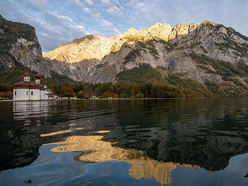 Königssee im Nationalpark Berchtesgaden Königssee im Nationalpark Berchtesgaden