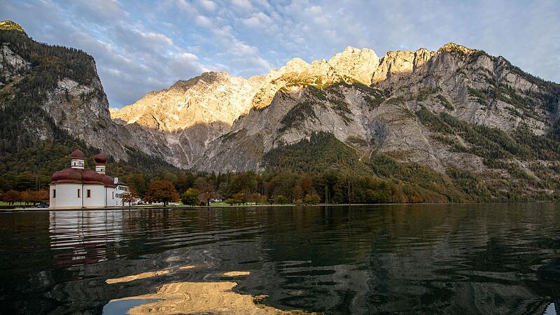 Königssee im Nationalpark Berchtesgaden Königssee im Nationalpark Berchtesgaden