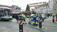 Poller am Augsburger Christkindlmarkt