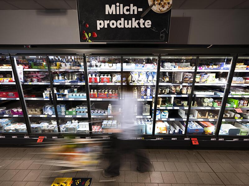 Bei einigen Lebensmitteln, wie zum Beispiel Butter, sind die Preise in jüngster Zeit deutlich gefallen.