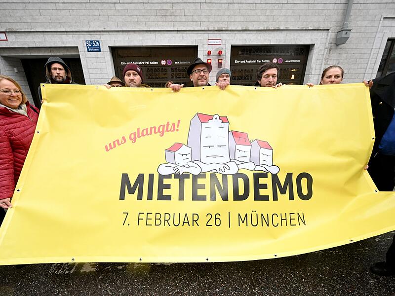 Pressekonferenz zur geplanten "Mietendemo" im Februar 2026