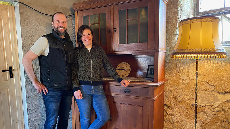 Die alte M&uuml;hle in R&uuml;ssenbach in der Fr&auml;nkischen Schweiz wird liebevoll saniert.