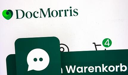 Online-Shop der Versandapotheke DocMorris