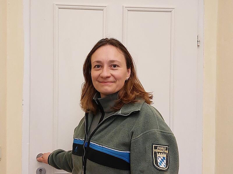 Rita Kraus, F&ouml;rsterin Forstrevier Streitberg