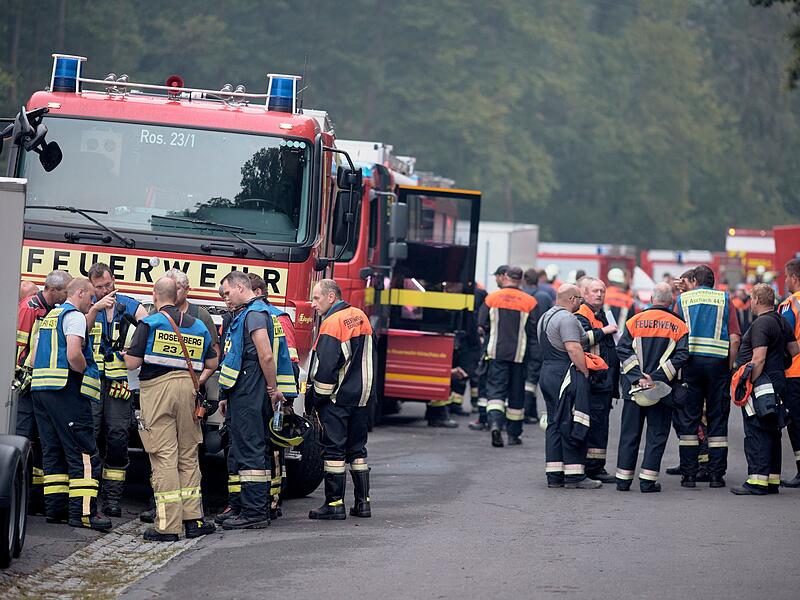 Waldbrand in Oberpfalz Waldbrand in Oberpfalz